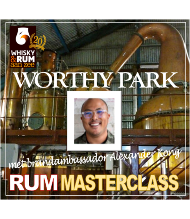 OCT 10 - Worthy Park Rum Masterclass with Alexander Kong