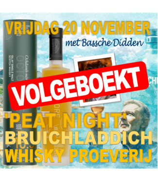 Bruichladdich Peat Night Whisky Tasting