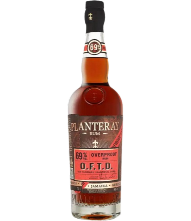 Planteray Planteray O.F.T.D Overproof Traditional Dark Rum (69%)