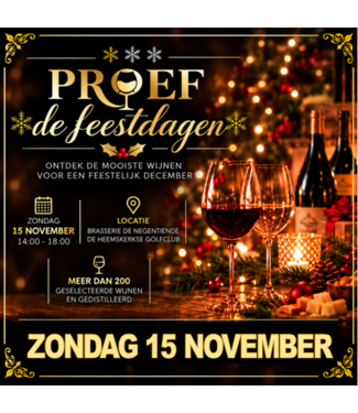 Proef de Feestdagen Wijnproeverij