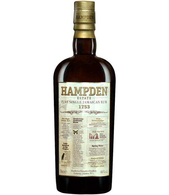 FESTIVAL BOTTLE 2026 / Hampden Estate 1753 (46%)