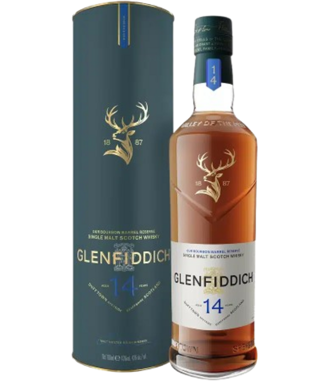 Glenfiddich 14YO Bourbon Barrel (43%)