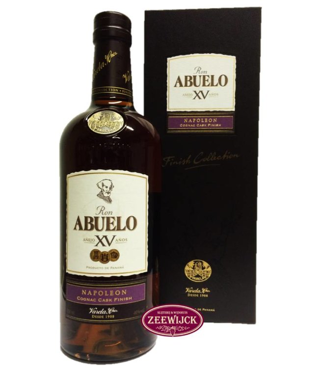Ron Abuelo 15yo Napoleon Cognac Cask Finish (40%)