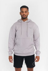 PS Grijze Superscript Hoodie - Zwart logo