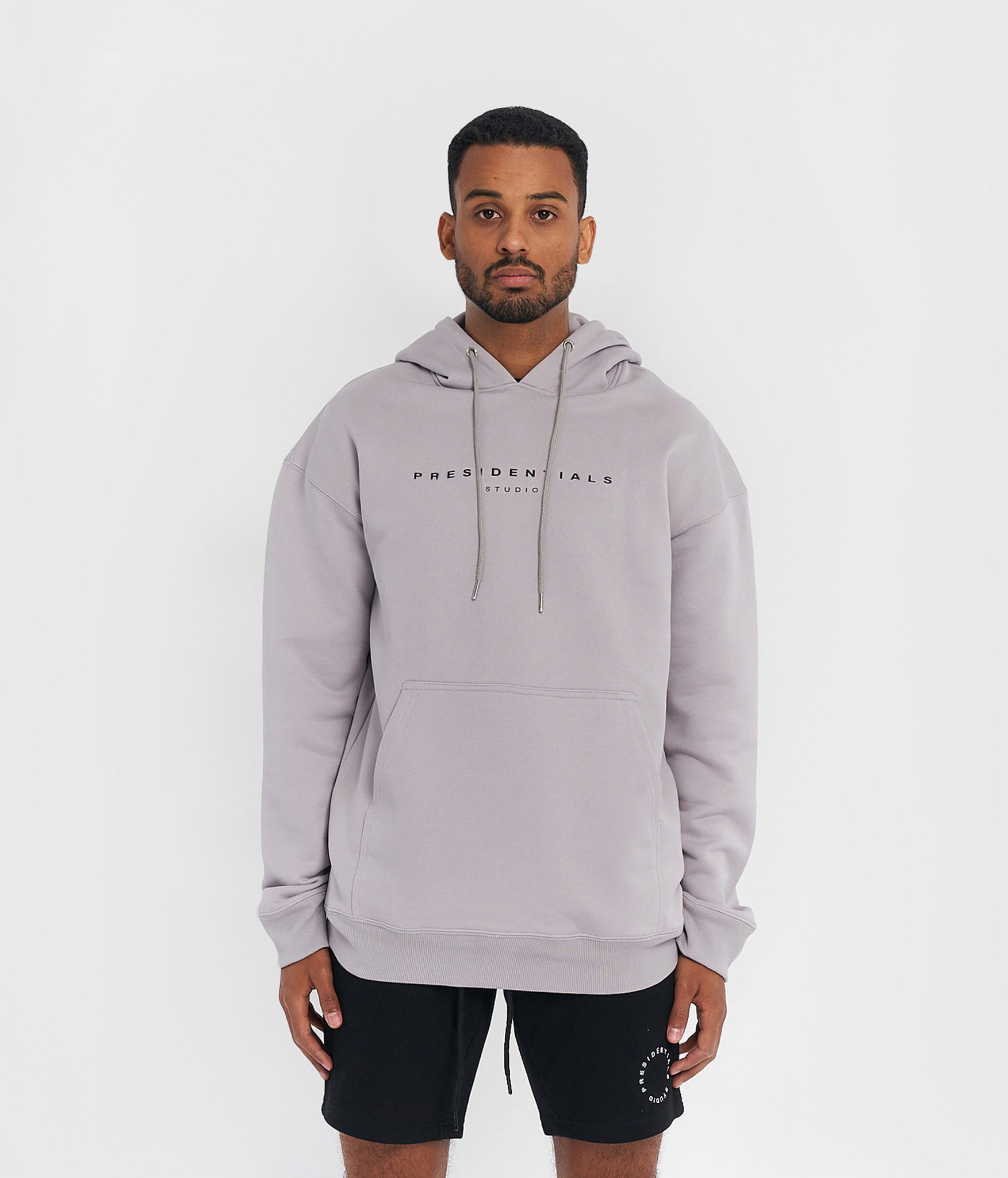 PS Grijze Logo Hoodie