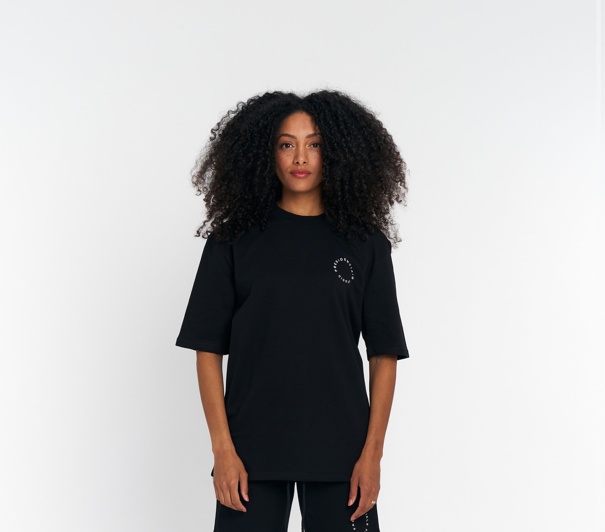 PS Zwart Cirkel T-shirt