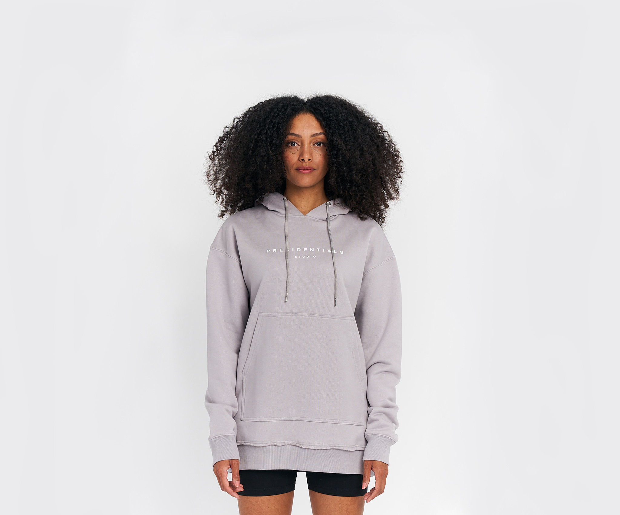 PS Grijze Logo Hoodie