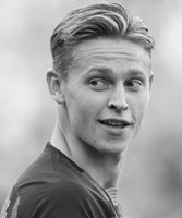 Frenkie de Jong gesigneerd memorabilia Frenkie de Jong gesigneerd memorabilia