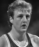 Larry Bird gesigneerd memorabilia