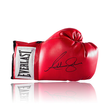 Anthony Joshua gesigneerd Everlast bokshandschoen