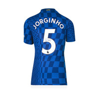 Jorginho gesigneerd Chelsea shirt 2021-22