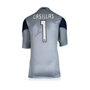 Iker Casillas gesigneerd Real Madrid shirt