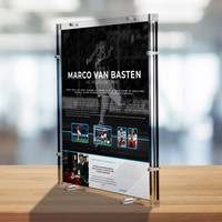 Marco Van Basten gesigneerd AC Milan shirt - SHOWCASE®