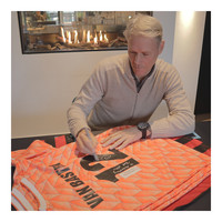 DEDICATIE - Marco van Basten gesigneerd shirt met persoonlijke boodschap