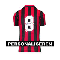 DEDICATIE - Frank Rijkaard gesigneerd shirt met persoonlijke boodschap DEDICATIE - Frank Rijkaard gesigneerd shirt met persoonlijke boodschap