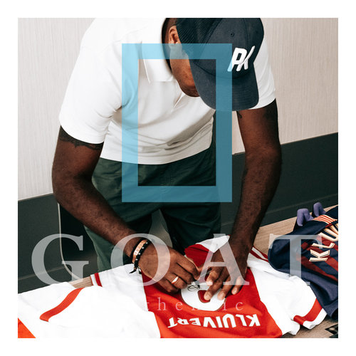 Patrick Kluivert gesigneerd Ajax shirt