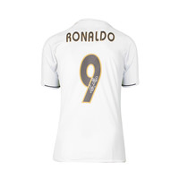 Ronaldo gesigneerd Real Madrid shirt 2003-04