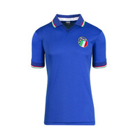 Roberto Baggio gesigneerd Italië retro shirt WK 1990 Roberto Baggio gesigneerd Italië retro shirt WK 1990