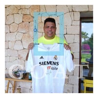 Ronaldo gesigneerd Real Madrid shirt 2004-05