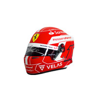 Charles Leclerc gesigneerd F1 Ferrari helm - 1:2 schaalmodel