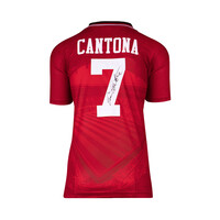 Eric Cantona gesigneerd Manchester United shirt 1994-96