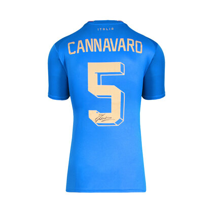 Fabio Cannavaro gesigneerd Italië shirt