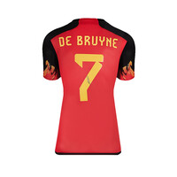 Kevin de Bruyne gesigneerd België shirt 2022-23