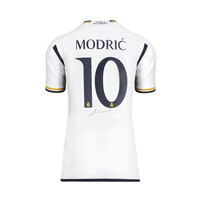 Luka Modric gesigneerd Real Madrid shirt 2023-24