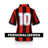 DEDICATIE - Ruud Gullit gesigneerd shirt met persoonlijke boodschap DEDICATIE - Ruud Gullit gesigneerd shirt met persoonlijke boodschap