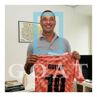 Ruud Gullit gesigneerd Nederland EK'88 shirt - ingelijst Ruud Gullit gesigneerd Nederland EK'88 shirt - ingelijst
