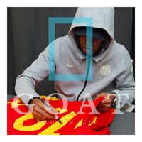 Lamine Yamal gesigneerd Spanje shirt 2024 - ingelijst