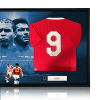 Ronaldo & Romario gesigneerd PSV shirts ~ limited edition /20 ~