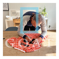 Ruud Gullit gesigneerd Nederland EK'88 shirt - ingelijst