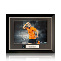 Wesley Sneijder gesigneerd Nederlands elftal foto -  WK 2010