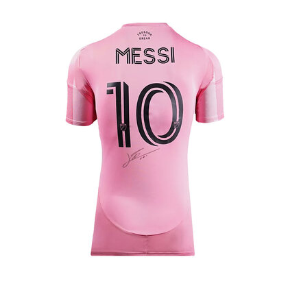 Lionel Messi gesigneerd Inter Miami shirt 2025