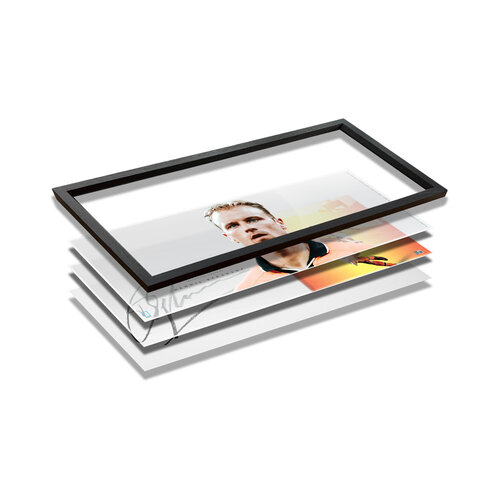 Dennis Bergkamp gesigneerd Masterstroke - WK 1998