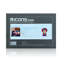 Lionel Messi gesigneerd FC Barcelona shirt ~ limited edition /25 ~ Lionel Messi gesigneerd FC Barcelona shirt ~ limited edition /25 ~