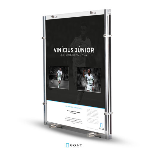 Vinicius gesigneerd Real Madrid shirt 2023-24 - SHOWCASE®