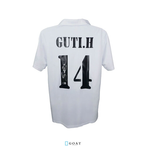 Guti gesigneerd Real Madrid shirt 2004-05 - SHOWCASE®