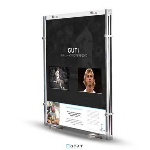 Guti gesigneerd Real Madrid shirt 2004-05 - SHOWCASE®