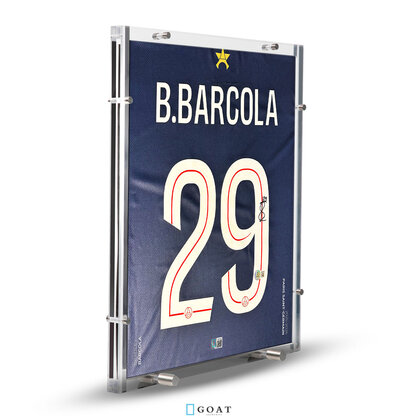 Bradley Barcola gesigneerd Paris Saint-Germain shirt 2025-26 - SHOWCASE®