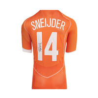 Wesley Sneijder gesigneerd Nederlands elftal 2004