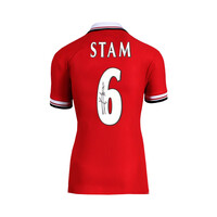Jaap Stam gesigneerd Manchester United shirt