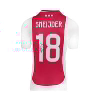 Wesley Sneijder gesigneerd Ajax shirt 2024-25 - ingelijst