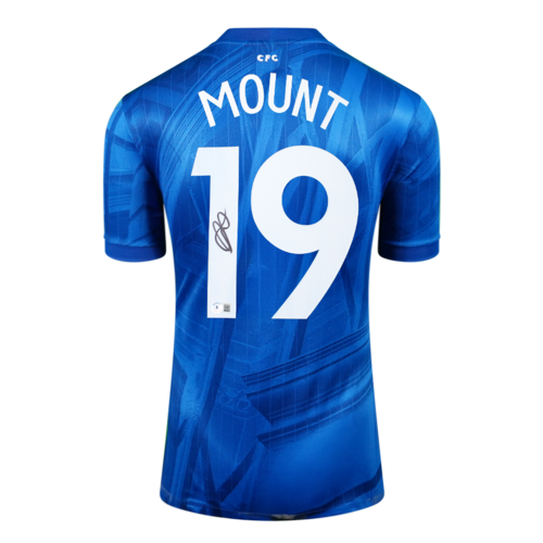 Icons Mason Mount gesigneerd Chelsea shirt 2025-26