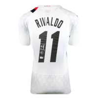 Icons Rivaldo gesigneerd AC Milan shirt 2023-24