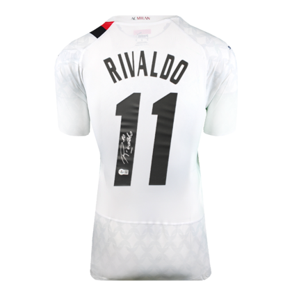 Rivaldo gesigneerd AC Milan shirt 2023-24