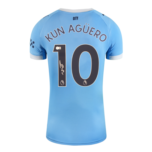 Icons Sergio Aguero gesigneerd shirt 2025-26