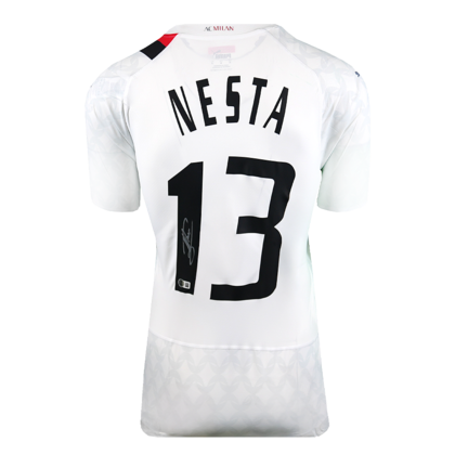 Alessandro Nesta gesigneerd AC Milan shirt 2023-24