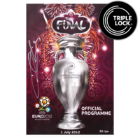 Icons Iker Casillas gesigneerd Spanje programmaboekje 2012